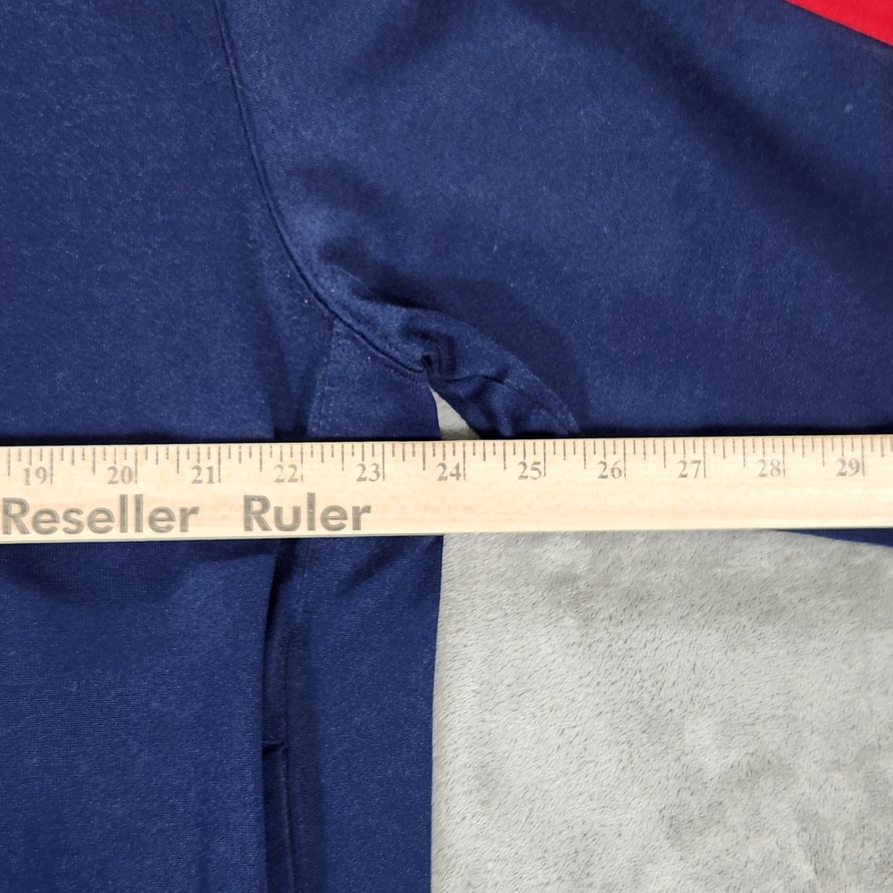 Polo Sport Ralph Lauren Track Jacket Mens Large Vintage 90s Blue Snap Front - Picture 11 of 13